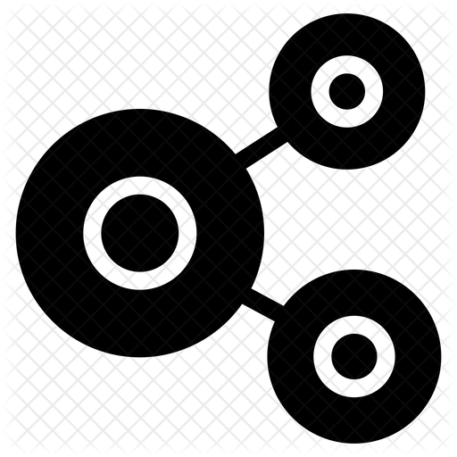 512x512 Social Media Icon Of Glyph Style