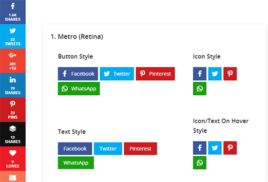 550x374 Best Social Media Sharing Plugins For Wordpress