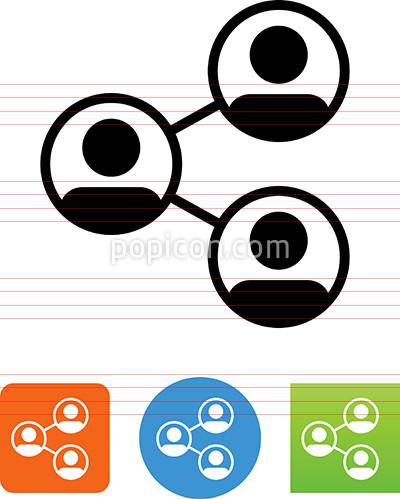 400x499 Social Sharing Network Icon