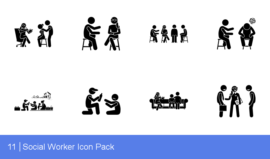 896x528 Download Social Worker Icon Pack