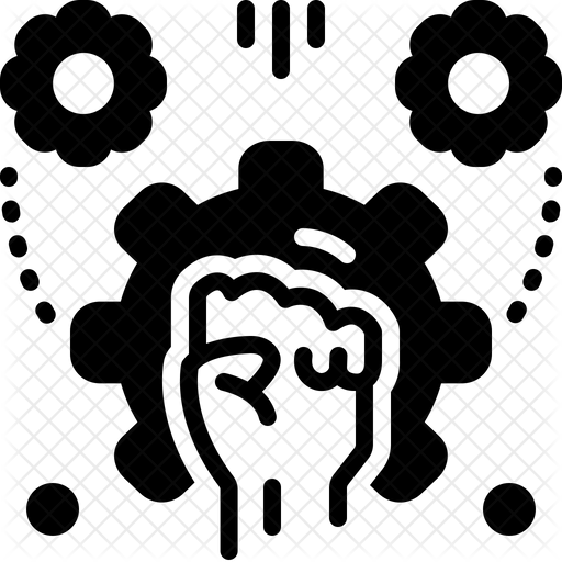 512x512 Empowering Icon Of Glyph Style