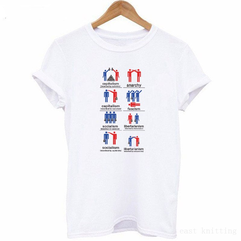800x800 New Design Women Leisure Summer Tops Socialism Icon Print