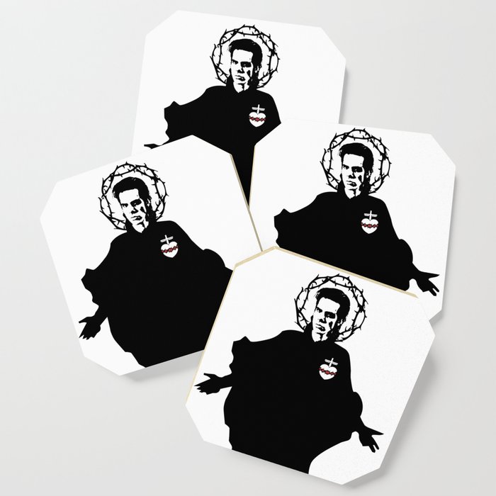 Nick Cave Icon Saint Art Coaster 700x700 Nick Cave Icon Saint Art Coaster