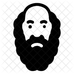 256x256 Socrates Icon Of Glyph Style