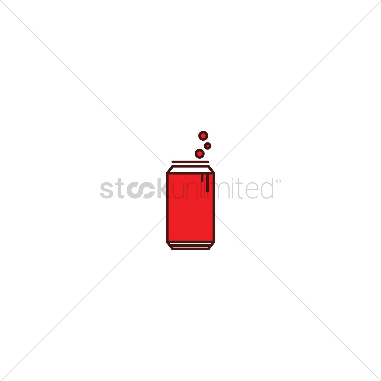 1300x1300 Soda Can Icon Vector Image