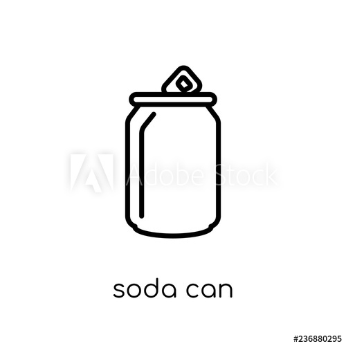 500x500 Soda Can Icon From Drinks Collection