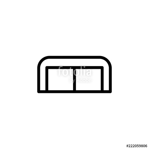 500x500 Sofa Icon Element Of Furniture From Above Icon For Mobile Concept