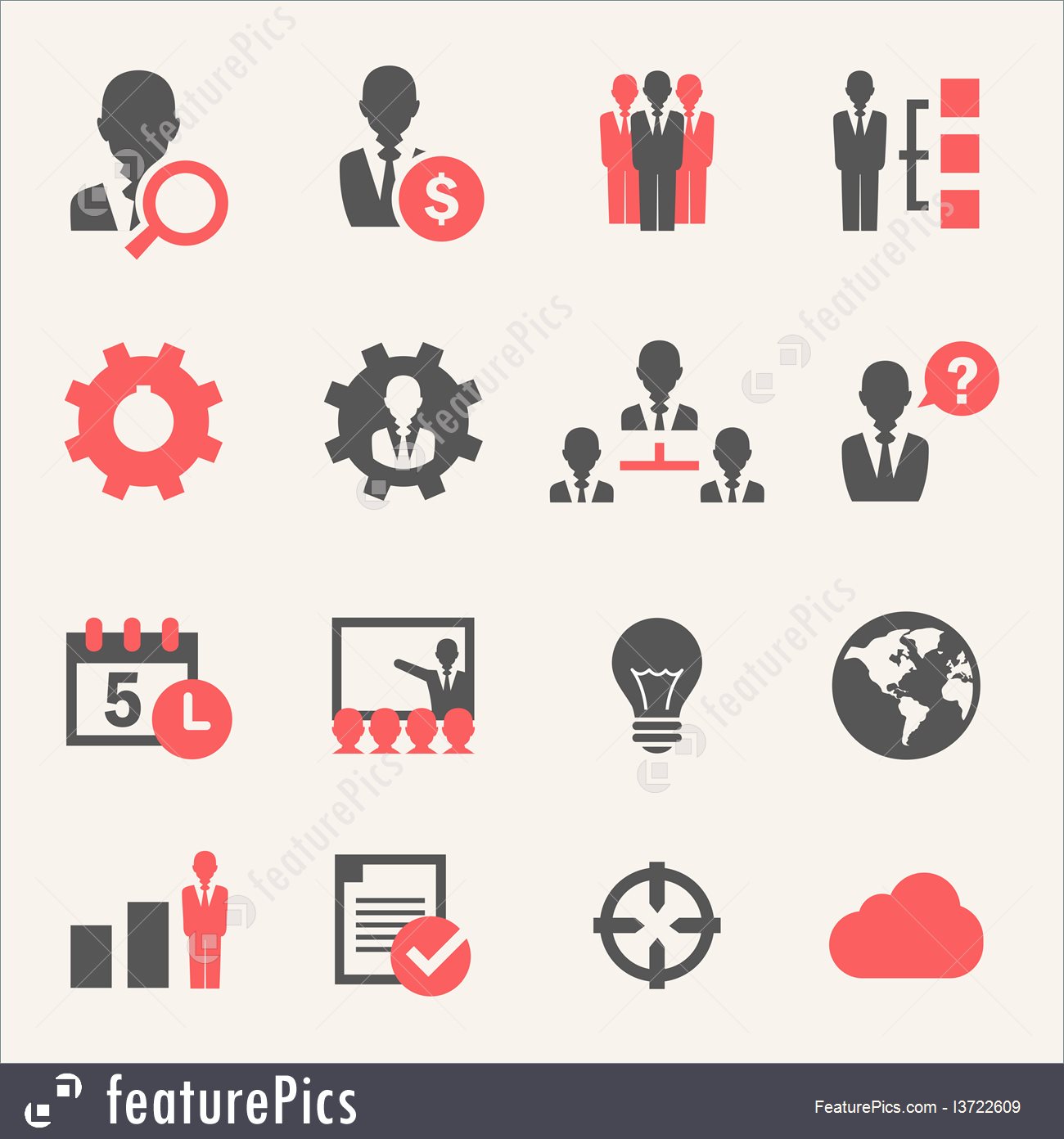 1300x1392 Business Graphics Internet Business Icon Set