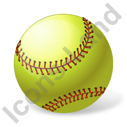256x256 Softball Ball Icon, Pngico Icons