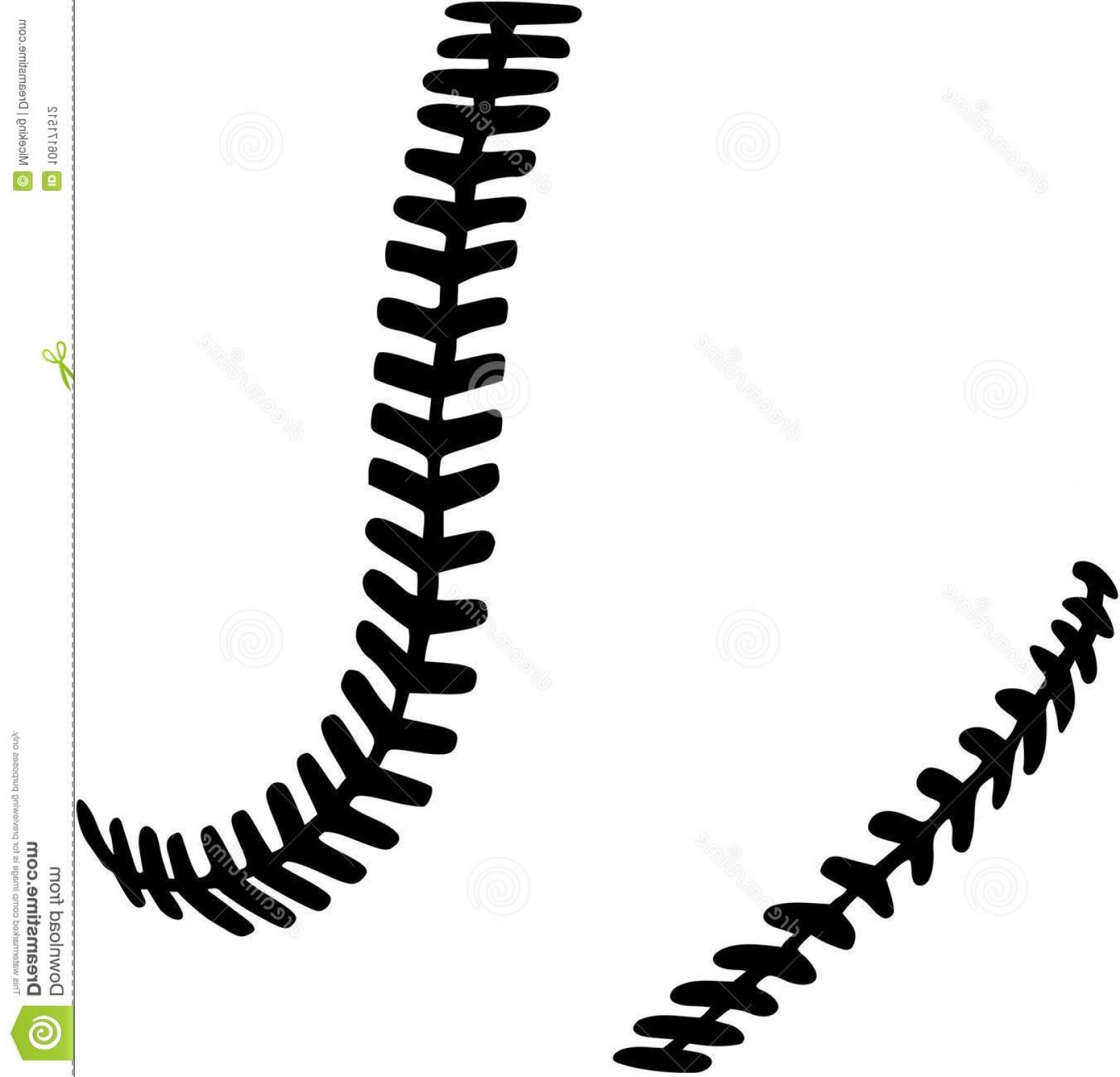 1622x1560 Softball Stitches Vector Sports Icon Softball Stitches Image