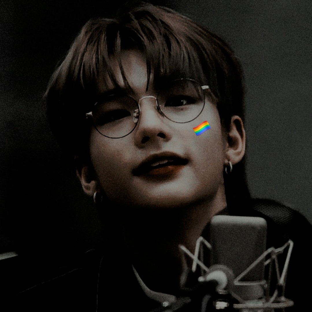 1080x1080 Hyunjin + Lgbt Icon Hwanghyunjin Lgbtq Softicon