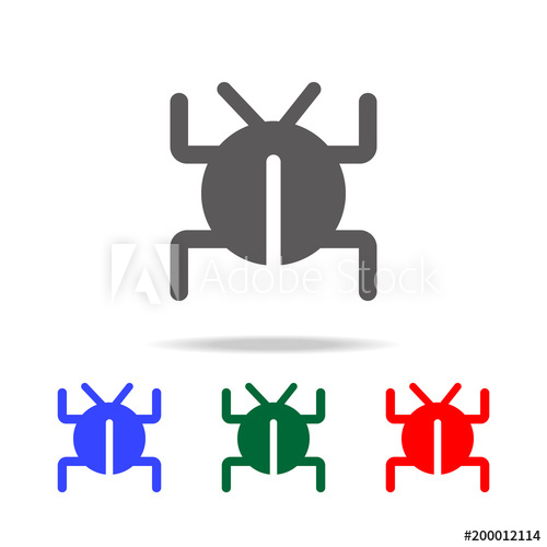 500x500 Software Bug Or Program Bug Icon Elements Of Cyber Security Multi