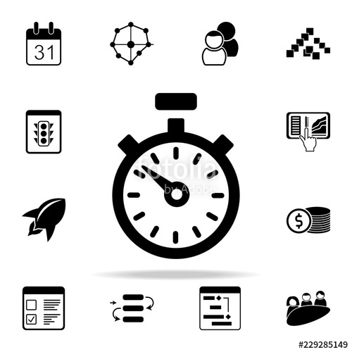 500x500 Time To Market Icon Software Development Icons Universal Set