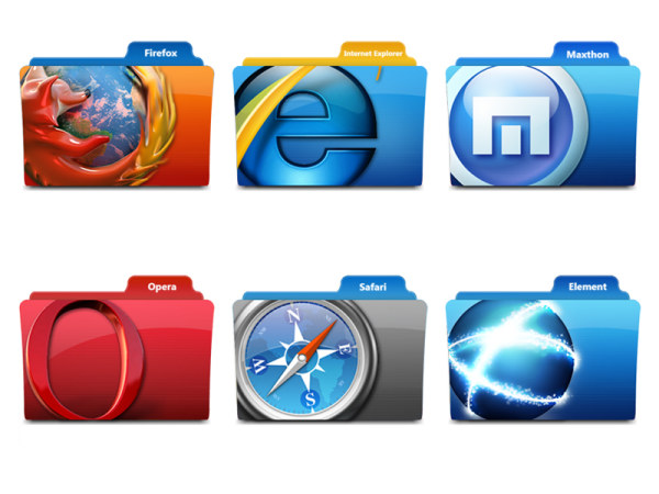 600x450 Popular Web Browser Folder Icon Png Over Millions Vectors, Stock