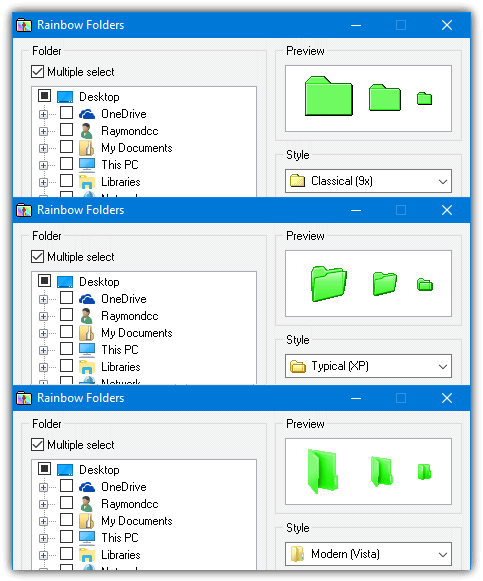 483x581 Ways To Change The Windows Folder Icon To Another Icon Raymond Cc