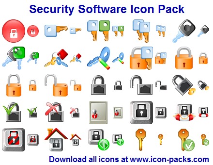 440x340 Security Software Icon Pack Screenshot