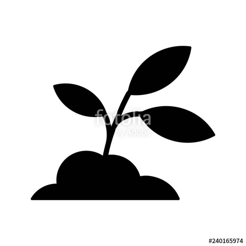 Vector Soil Plant Icon Stock Image And Royalty Free Vector 500x500 Vector Soil Plant Icon Stock Image And Royalty Free Vector