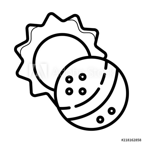 Total Solar Eclipse Icon 500x500 Total Solar Eclipse Icon
