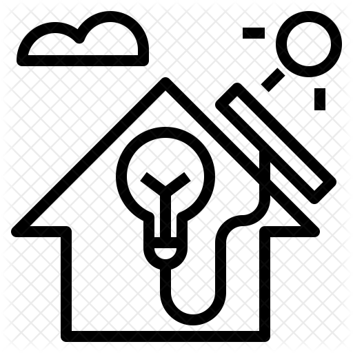 512x512 Solar Panel Icon Of Line Style