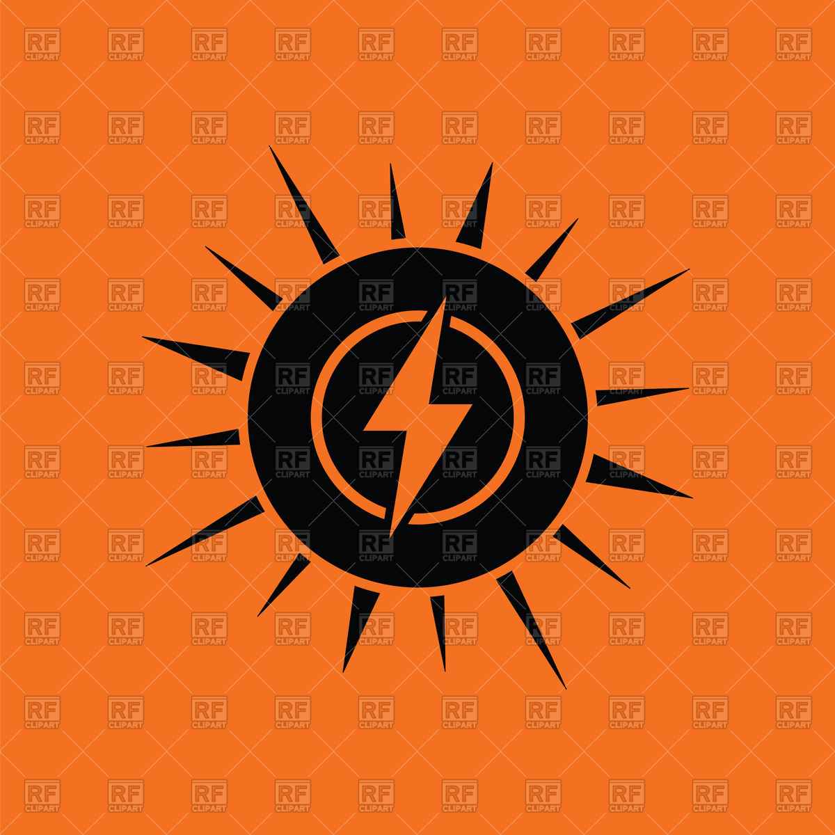 1200x1200 Solar Energy Icon Vector Image Of Signs, Symbols, Maps Angelp