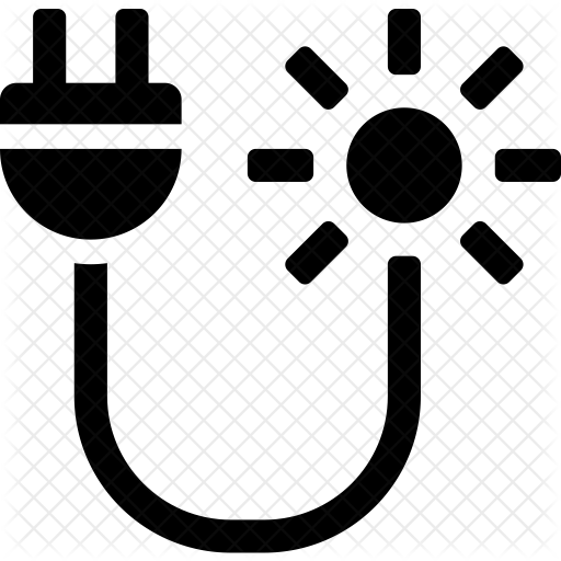 512x512 Solar Icon Of Glyph Style