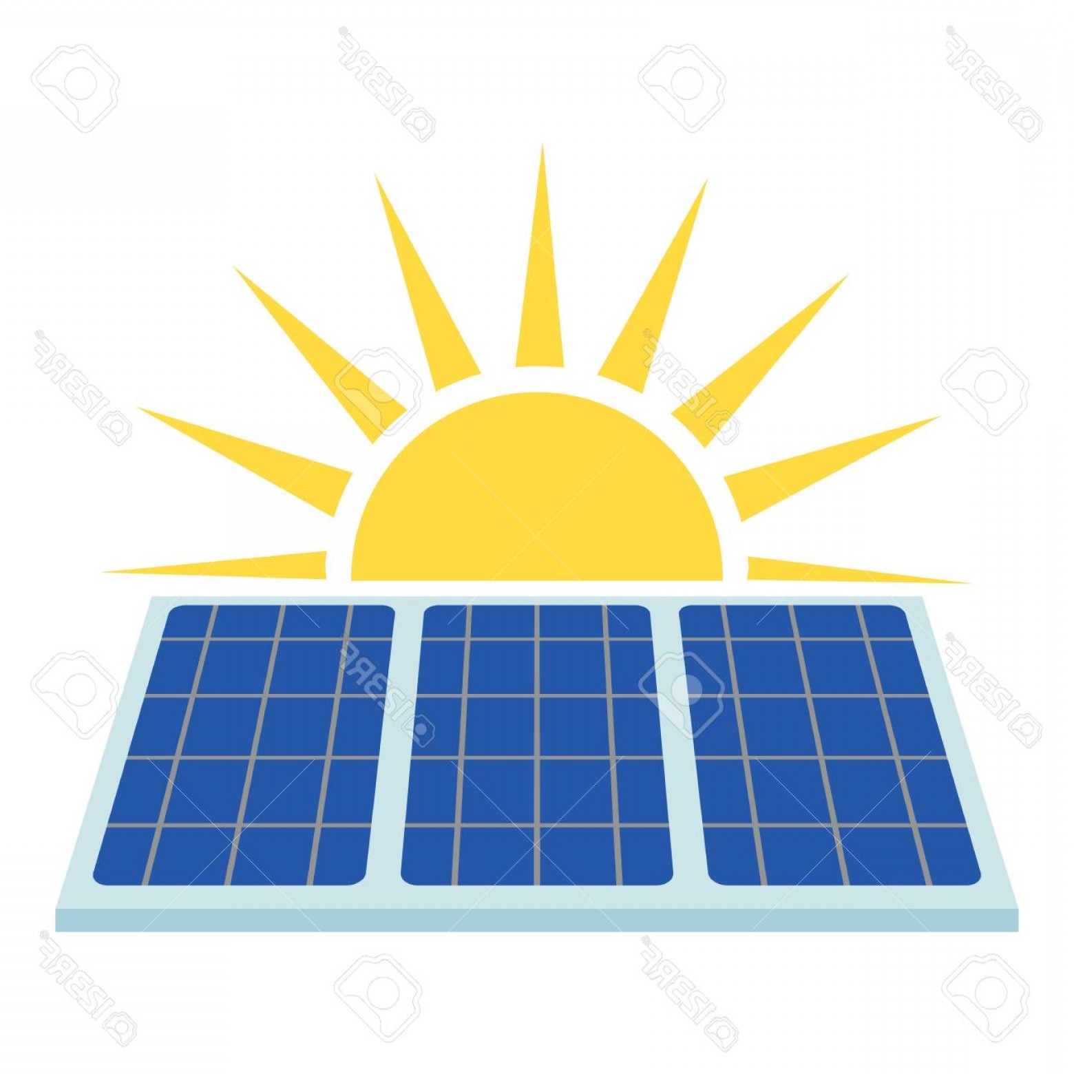 Photostock Vector Solar Panel Icon Flat Illustration Of Solar 1560x1560 Photostock Vector Solar Panel Icon Flat Illustration Of Solar