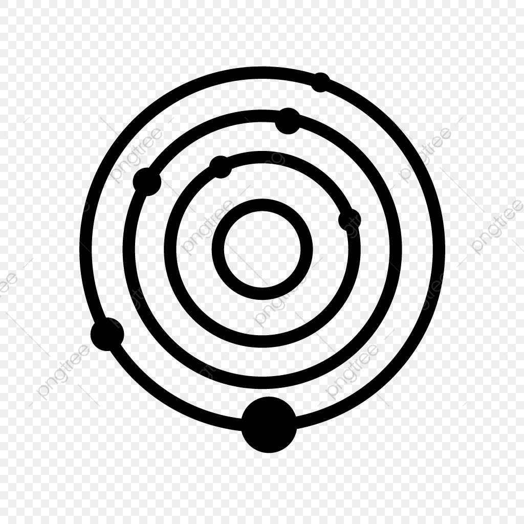 1024x1024 Vector Solar System Icon, Galaxy, Solar System, Planets Png