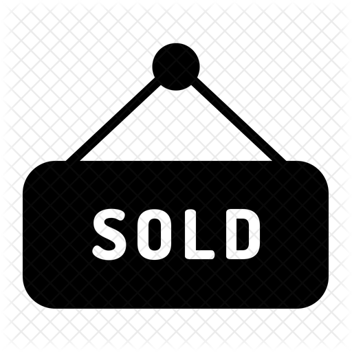 512x512 Sold Icon Of Glyph Style