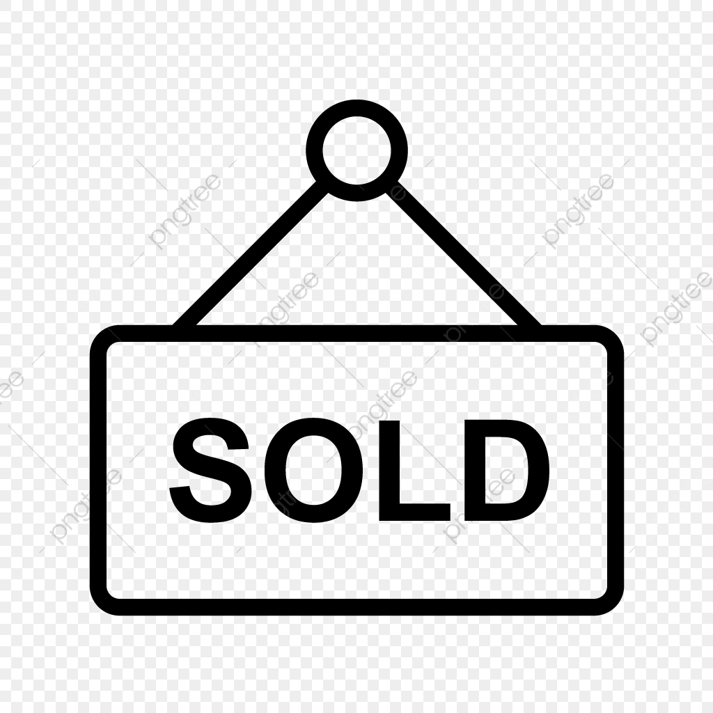 1024x1024 Vector Sold Icon, Sold, Icons, Line Art Png And Vector