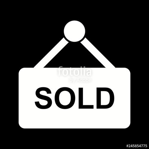 500x500 Vector Sold Icon Stock Image And Royalty Free Vector
