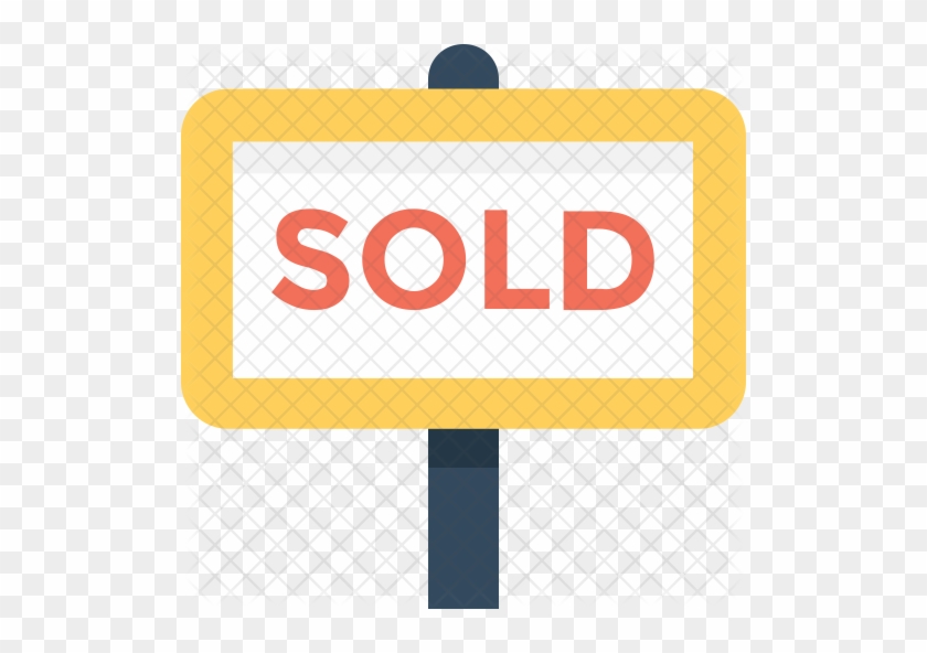 840x592 Sold Sign Board Icon