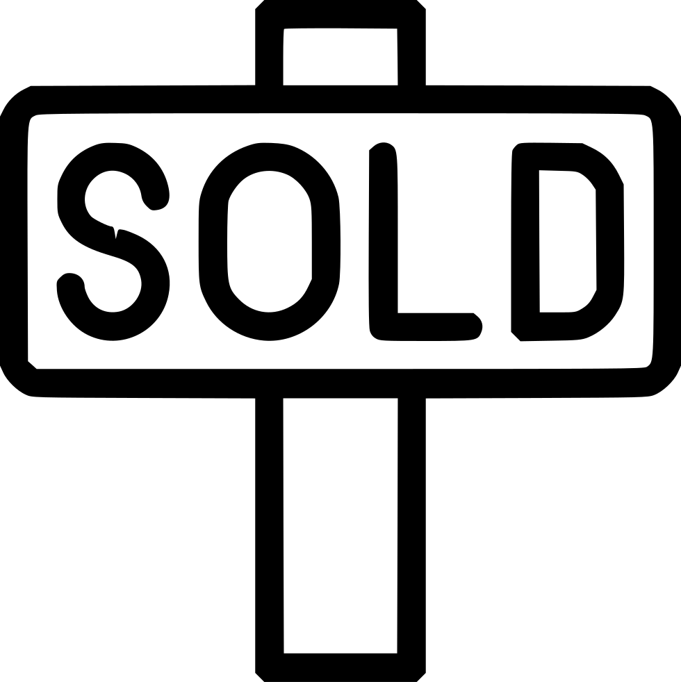 980x982 Sold Sign Png Icon Free Download