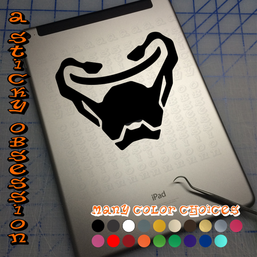 500x500 Overwatch Soldier Hero Icon Gaming Custom Decal