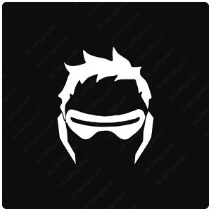 300x300 Soldier Icon Symbol Spray Vinyl Decals Stickers, Overwatch