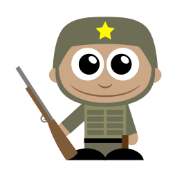 256x256 Soldier Icon People Iconset Martin Berube