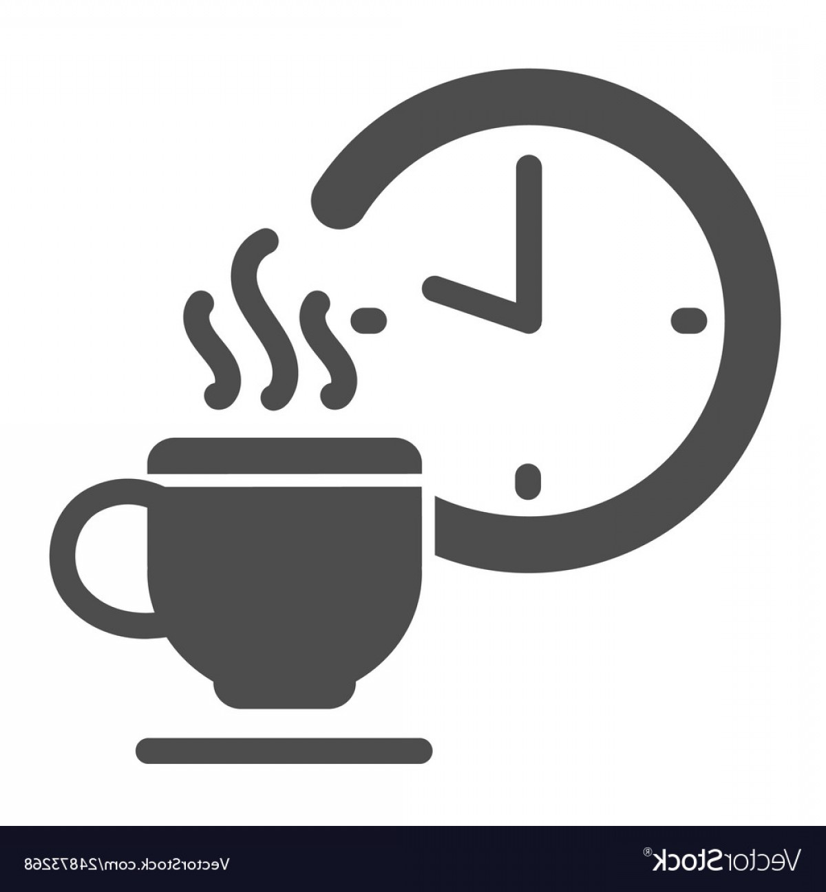 Coffee Break Solid Icon Clock And Cup Vector Savoyuptown 1200x1296 Coffee Break Solid Icon Clock And Cup Vector Savoyuptown