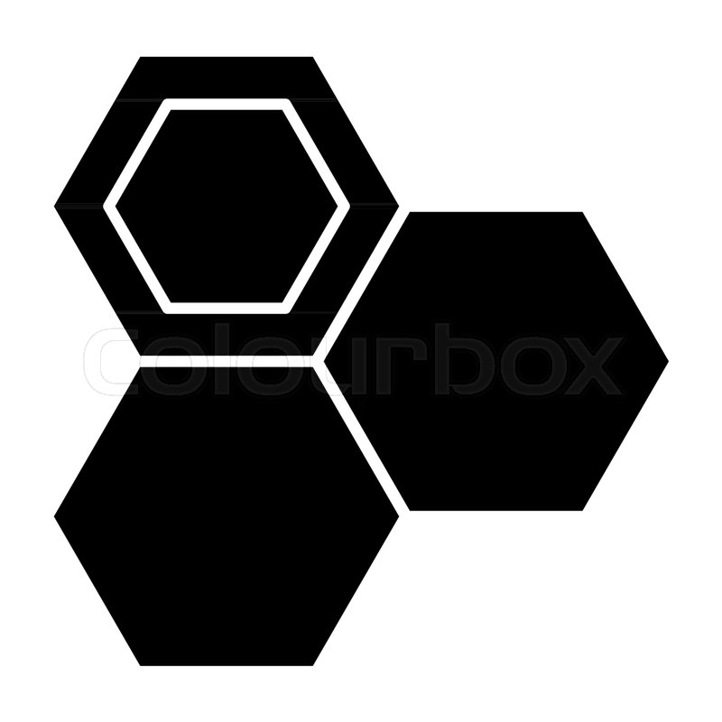 Honeycomb Solid Icon Honey Cells Stock Vector Colourbox 800x800 Honeycomb Solid Icon Honey Cells Stock Vector Colourbox