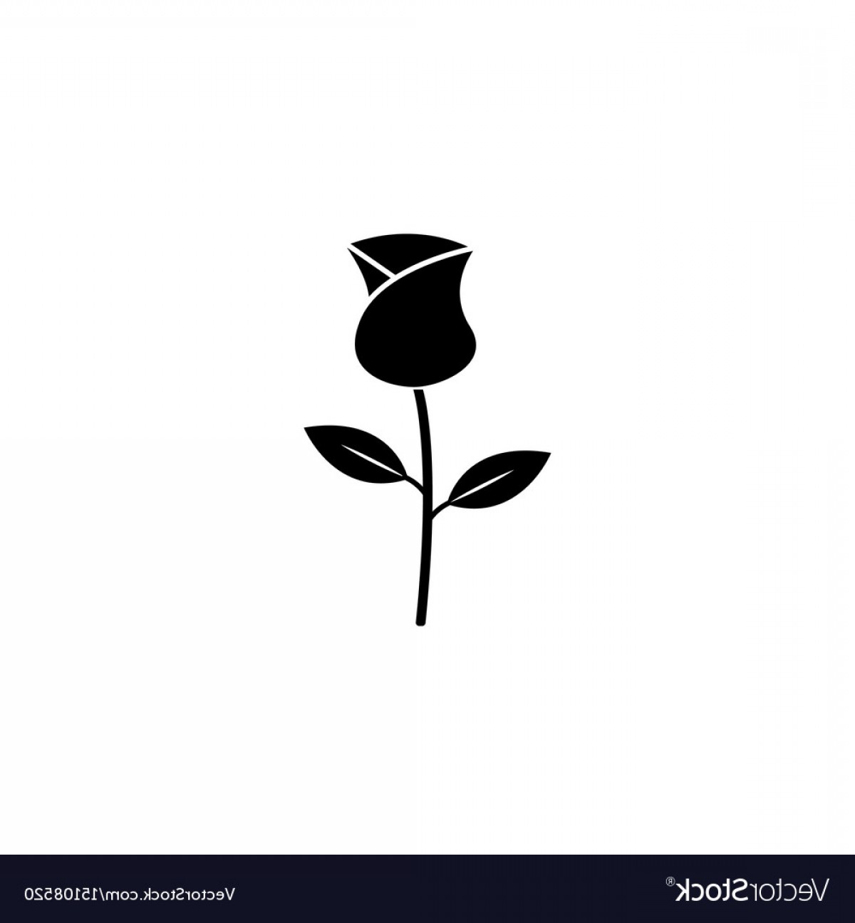 Rose Flower For Valentines Day Solid Icon Vector Cqrecords 1200x1296 Rose Flower For Valentines Day Solid Icon Vector Cqrecords