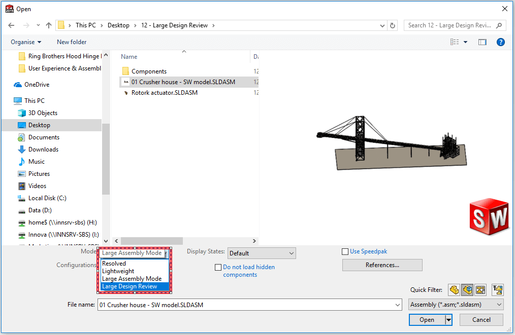 1014x661 Solidworks Large Design Review Updates