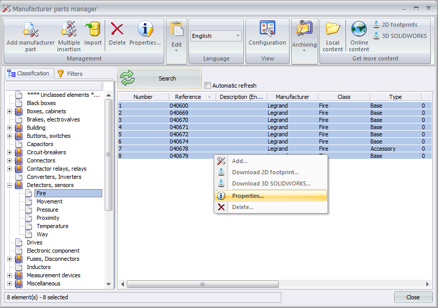 853x601 Classifications Libraries In Solidworks Electrical