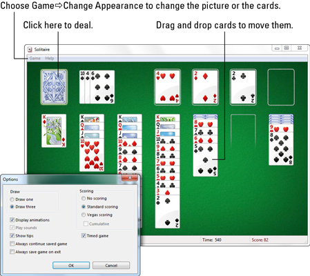 449x400 Game Cheats For Solitaire In Windows