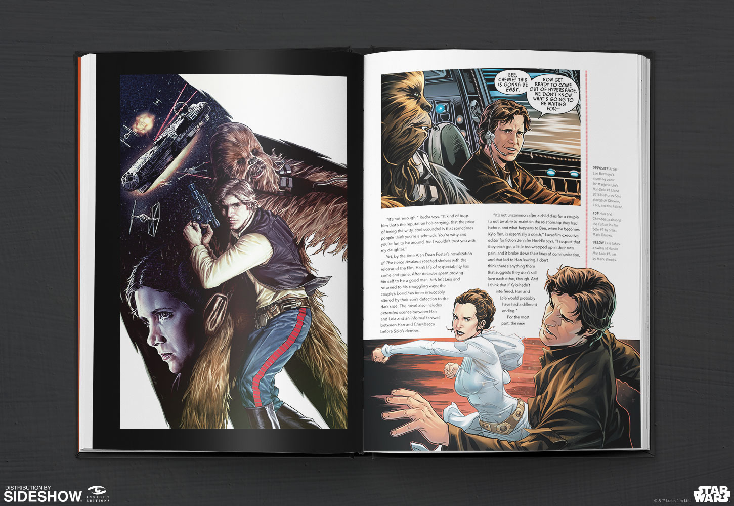 1451x1000 Star Wars Icons Han Solo Book