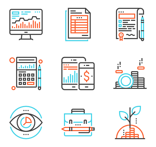 600x564 Solution Icons