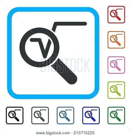 450x468 Solution Symbol Math Search Math Solution Flat Icon Vector Image