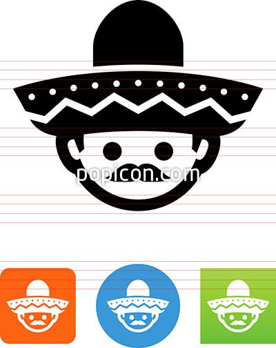 400x504 Sombrero Icon
