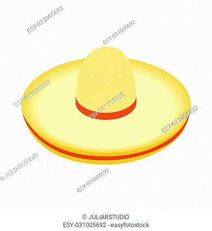 431x470 Sombrero Icon Isometric Stock Photos And Images Age Fotostock