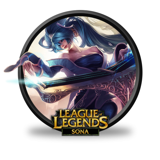 512x512 League Of Legends Sona Icon, Png Clipart Image
