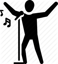 231x256 Sing A Song Png Music Rock Sing Singer Song Star Voice Icon