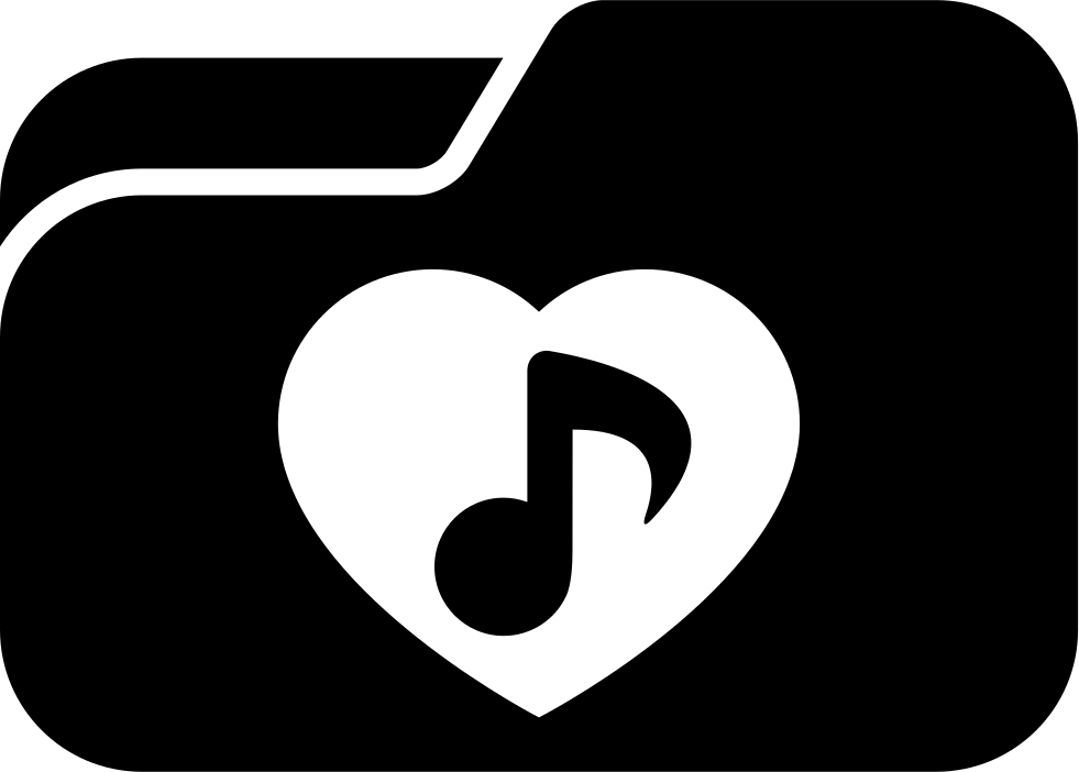 981x702 Love Songs Folder Png Icon Free Download