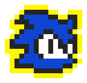 180x170 Sonic Life Icon Pixel Art Maker